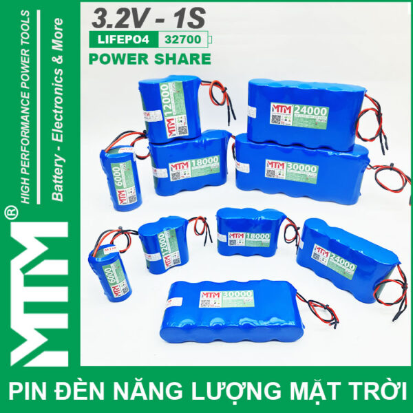 Pin den nang luong mat troi 3v cell pin sat Lifepo4 32700