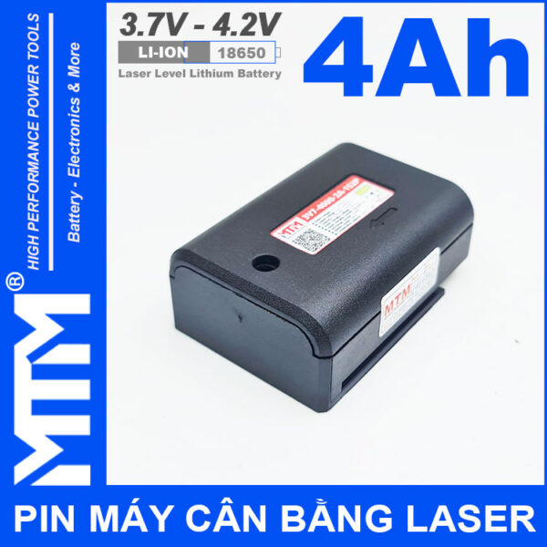Pin may ban cot can bang laser 4Ah MTM