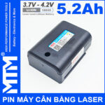 Pin may ban cot can bang laser 5200mAh MTM phai