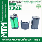 Pin may khoan 16v8 2500 chan B