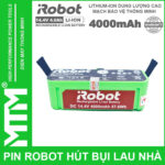 Pin robot lau nha hut bui irobot 4000mah