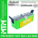 Pin robot lau nha hut bui irobot 5200mah gia re