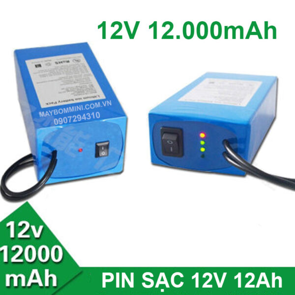 Pin sac 12v 12Ah