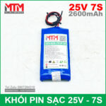 Pin sac 25V 7S 65A 2600mah 7S1P