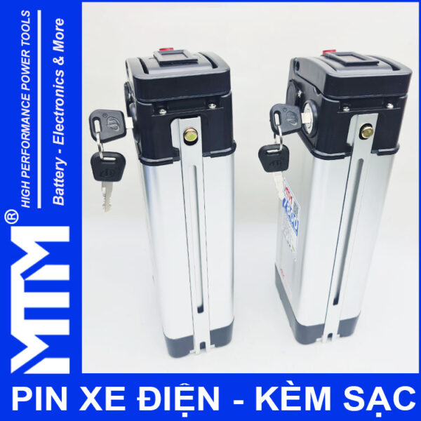Pin xe dien 48V 54V 7800mAh 30A leb bao pin gia re