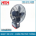 Quat pin makita 18V 21V 2 toc do kem pin 15cell