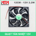 Quat tan nhiet 12cm 12v