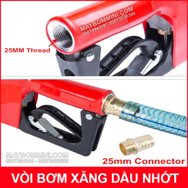 Ren noi ong voi bom xang dau