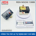 Role tat mo tu dong may bom khi nen 220V ren ngoai 13mm chinh hang