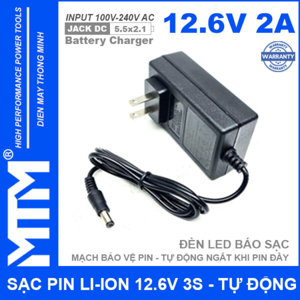 SAC PIN 3S 12V 2A