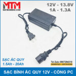 Sac binh ac quy 12V 1300mA
