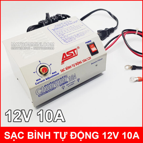 Sac binh tu dong 12v 10a cao cap