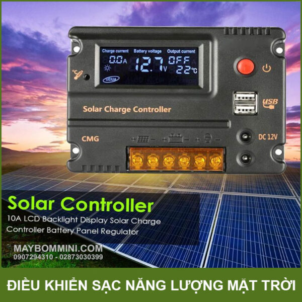 Solar controller 12V 10A