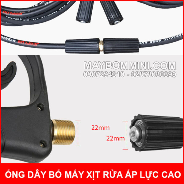 Su dung ong day bo ap luc cao