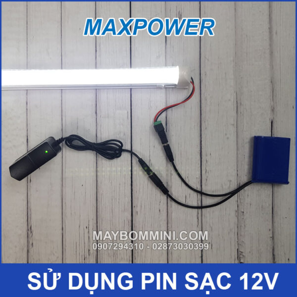 Su dung pin sac 12v chinh hang