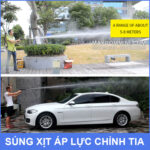 Su dung sung xit ap luc cao chinh tia