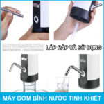 Su sung may bom nuoc binh dong chai