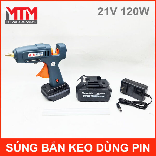 Sung ban keo dung pin Lithium 21V 100W cao cap