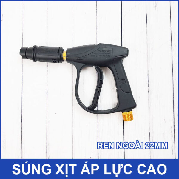 Sung rua xe ap luc cao mo vit ren ngoai 22mm