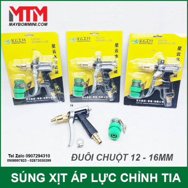 Sung xit ap luc cao inox dau nhon QM