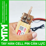 Tay han cell pin can luc 3mm than go kim han