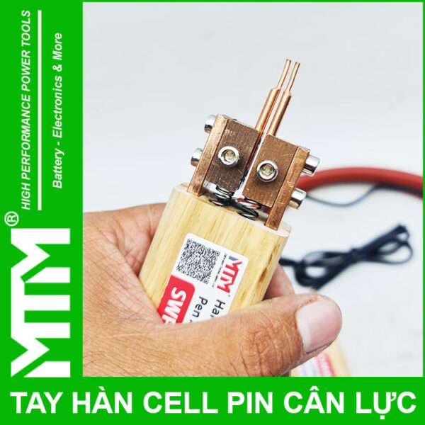 Tay han cell pin can luc 3mm than go kim han