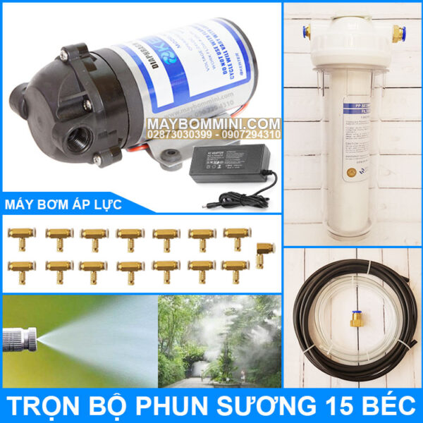 Tron bo phun suong lam mat tuoi lan 15 bec