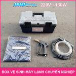 Tron bo ve sinh may lanh dieu hoa 130W chuyen nghiep