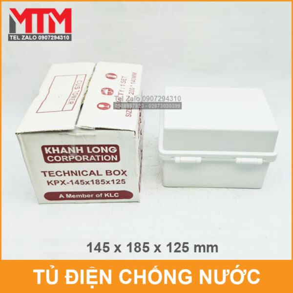 Tu dien chong nuoc 145 185 125 mm