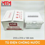 Tu dien hop ky thuat chong nuoc 210 210 130 mm Khanh Long
