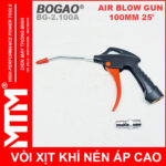 Voi xit khi nen ap cao Bogao BG 2100A chinh hang