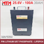 ac quy pin lithium 24V 30ah 100A