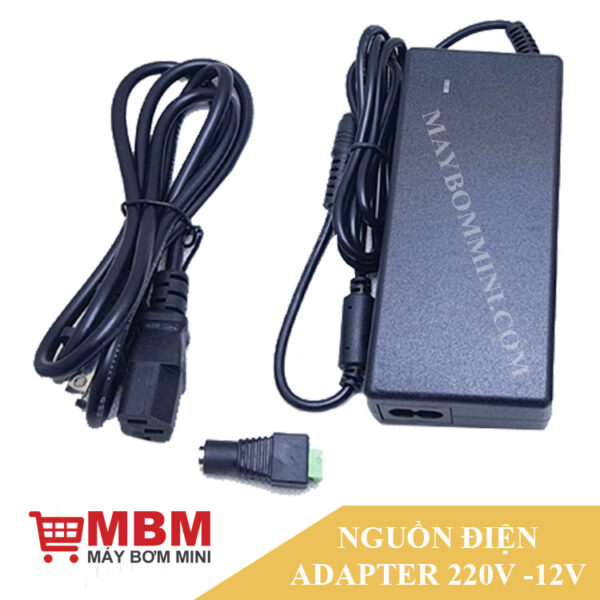 adapter 220v ra 12v cho may bom mini 2