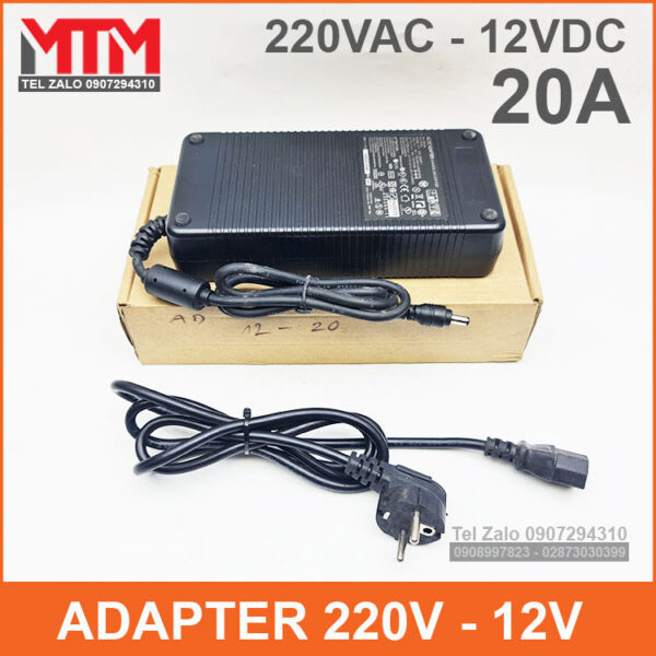 adaptor 220V 12V 240W