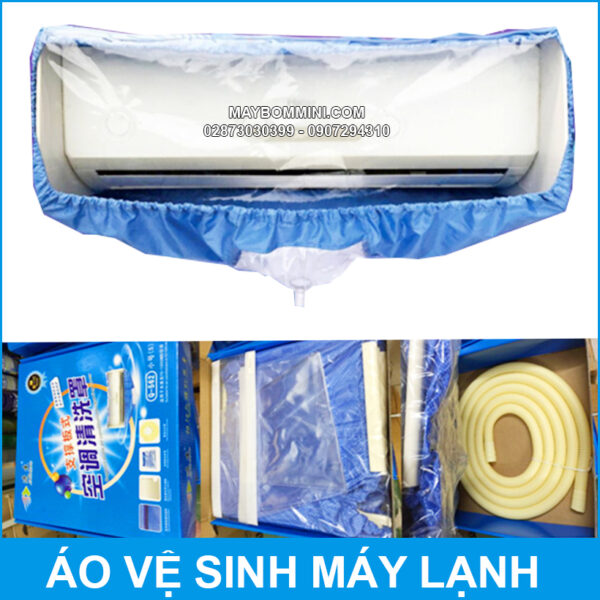 ao ve sinh may lanh cao cap co khung