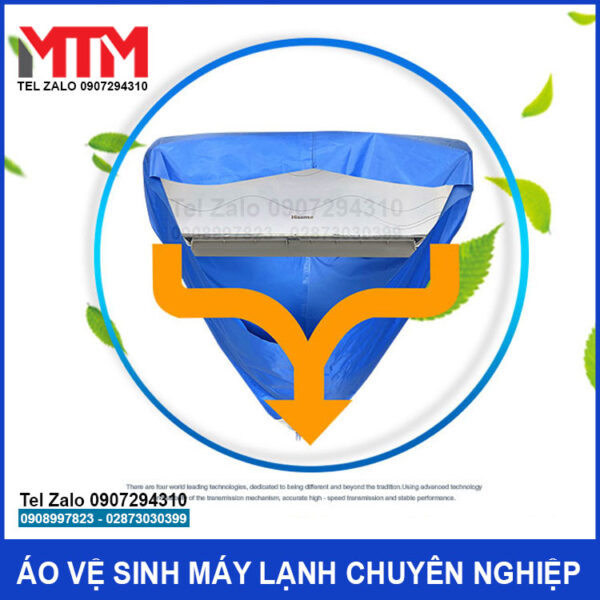 ao ve sinh may lanh dieu hoa gia dinh