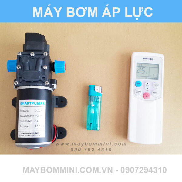 ap luc 12v bom nuoc hoa chat