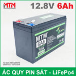 ban binh ac quy pin 12V 6Ah 30A Lifepo4