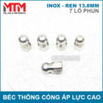 ban ce thong cong inox 7 lo