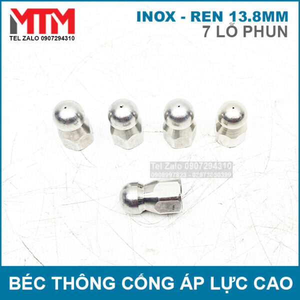 ban ce thong cong inox 7 lo