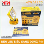 ban den led dung pin Hukan 48W 21V