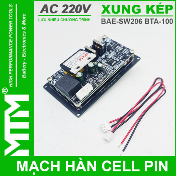 ban mach han cell pin xung kep BAE 206 BTA100