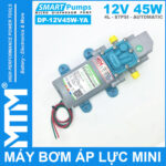 ban may bom ap luc mini tu dong 12V 45W 4L Smartpumps DP 12V45W YA