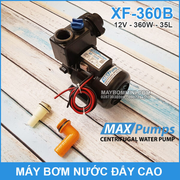 ban may bom nuoc Dc 12V day cao