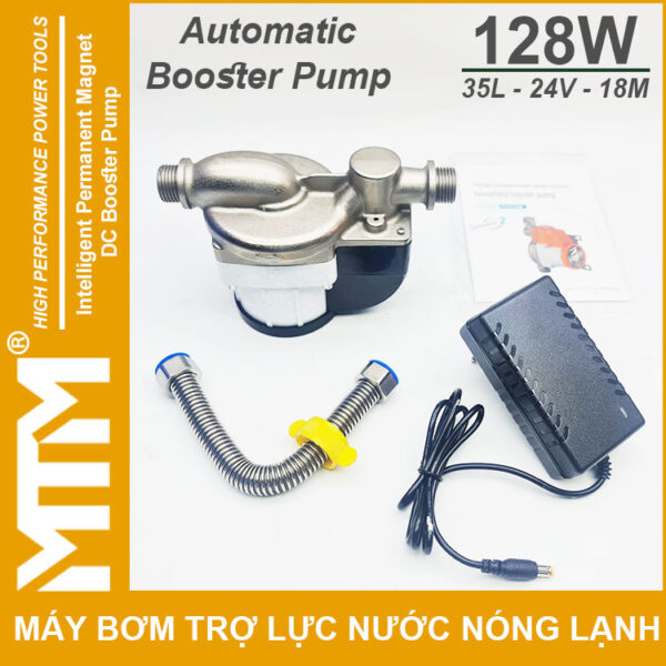 ban may bom tang ap tro luc nuoc nong lanh 24V 128W 35L 18M BINTAIKE