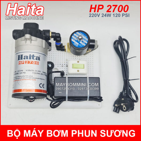 ban may phun suong chuyen nghiep HP2700 15 bec phun