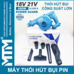 ban may thoi bui pin makita chan pho thong 21V 680W 13000rm MTM