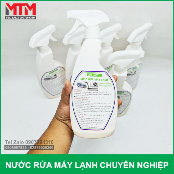 ban nuoc rua may lanh