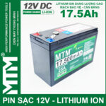 ban pin quat den quat tich dien 12V 25A 17500mAh MTM