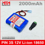 ban pin sac lithium Li ion 12v 2000mah 5A